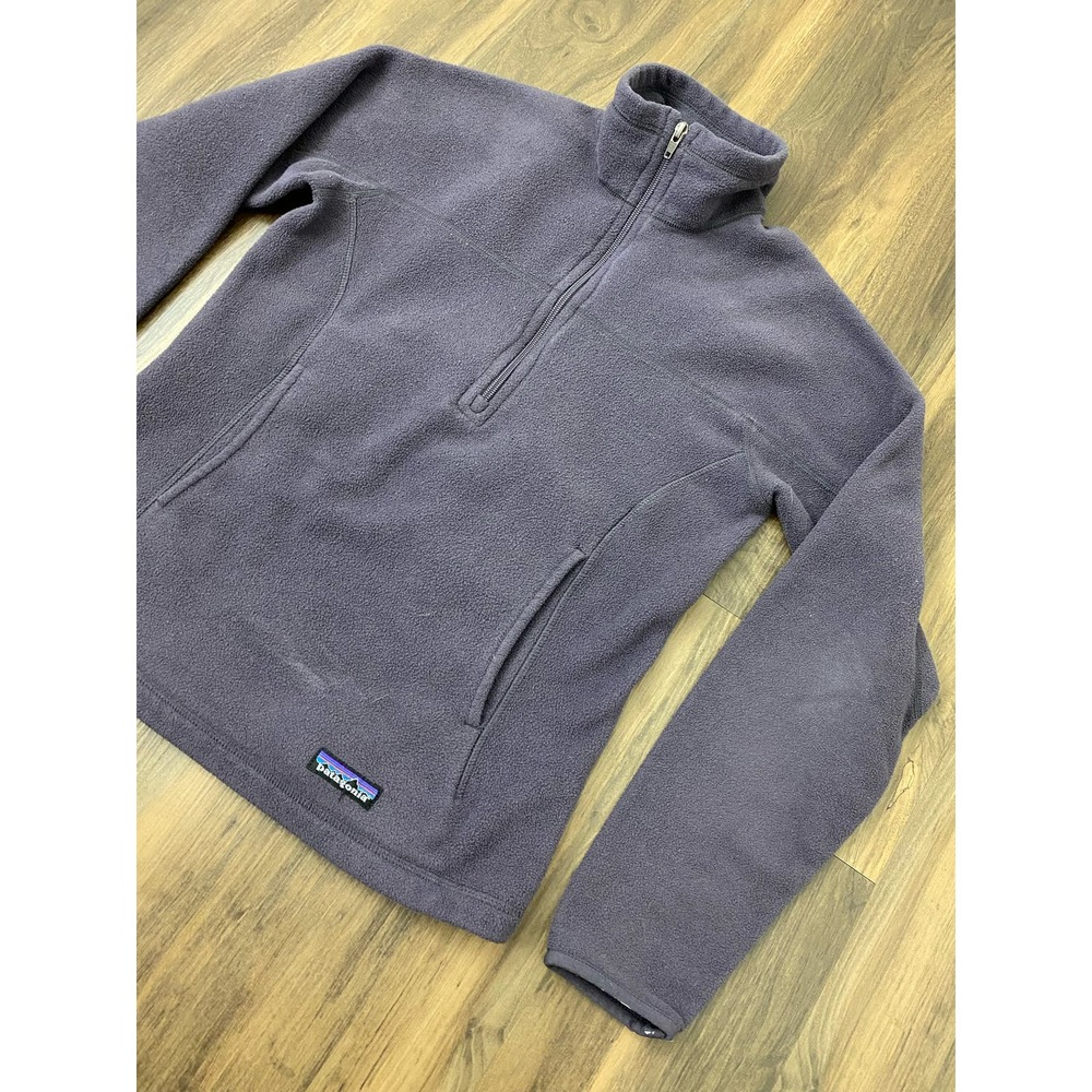 VTG Women Patagonia Synchilla 1/2 zip fleece pullover sweater, S - Picture 2 of 6